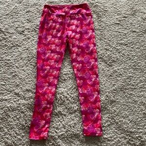 Valentine print leggings